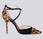 Zapatos animal print y negro de Carolina Herrera